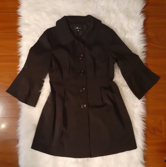 Black AB Studio Coat/Jacket - Picture 2 of 3